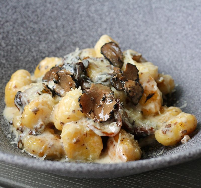 Truffle gnocchi