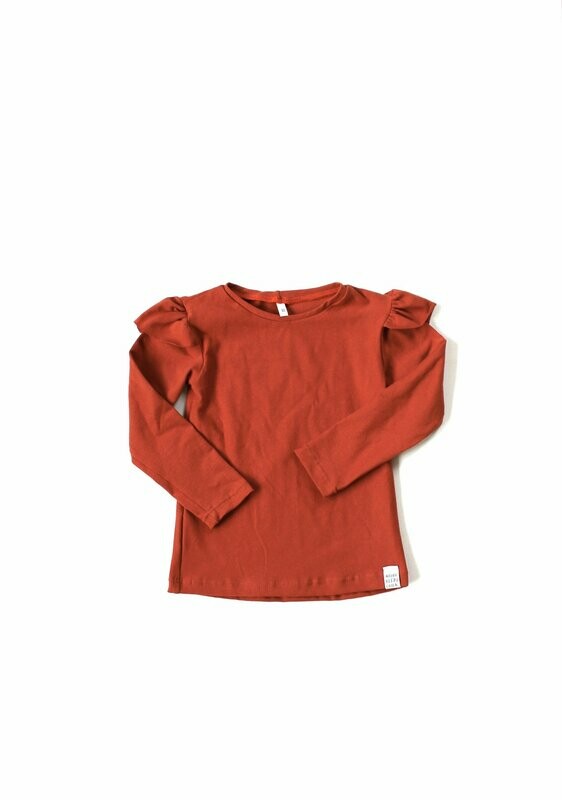Longsleeve ruffel