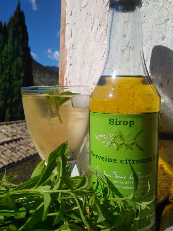 Sirop Verveine citronnelle BIO 50cL