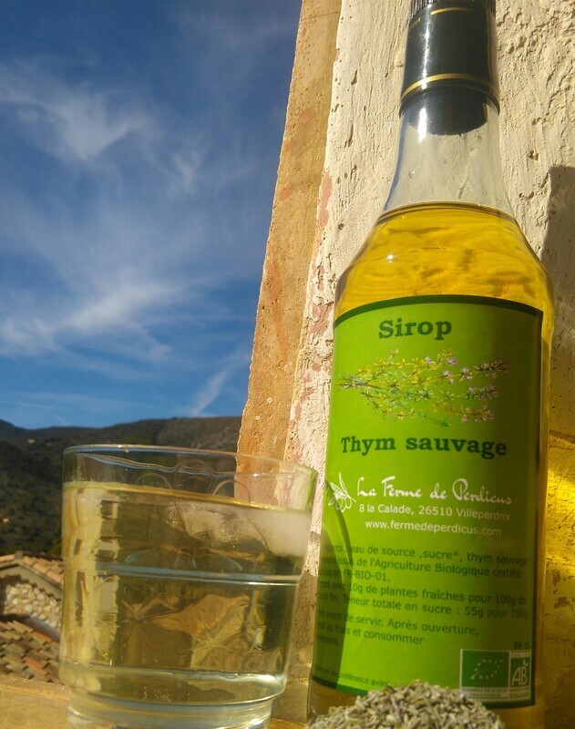 Sirop de Thym sauvage BIO 50 cL
