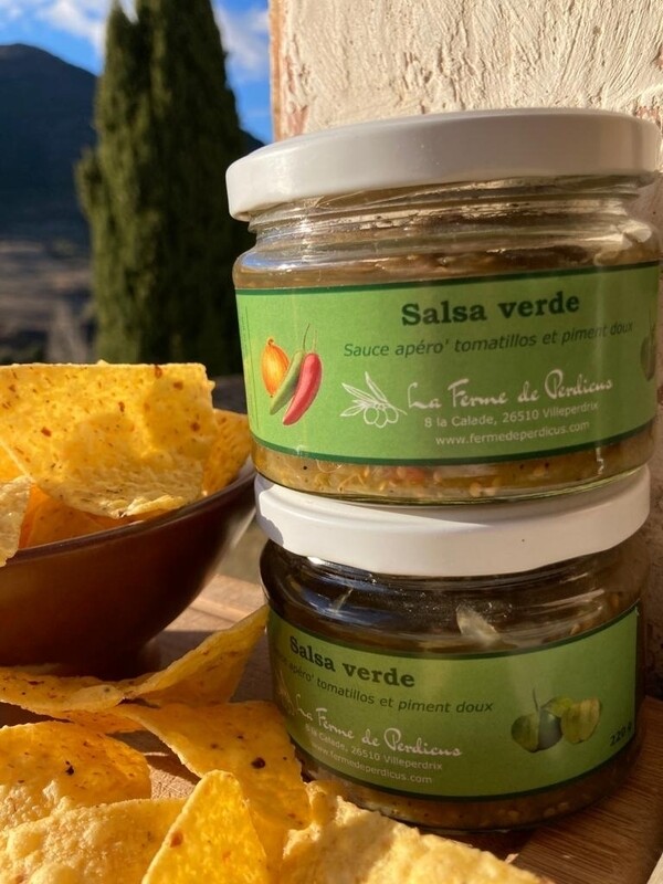 Salsa verde sauce apéro BIO 220g