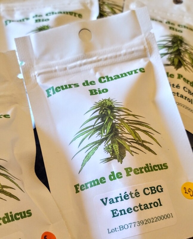 Fleurs chanvre CBG Enectarol BIO