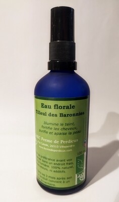 Eau florale de Tilleul des Baronnies BIO (spray - 100 mL)