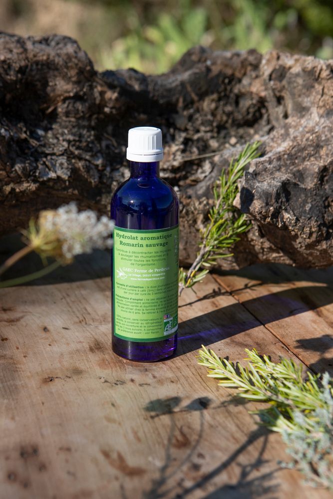 Hydrolat de Romarin BIO (flacon - 200 mL)