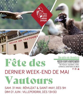 2025, mai : Fêtes des Vautours à Villeperdrix (26)