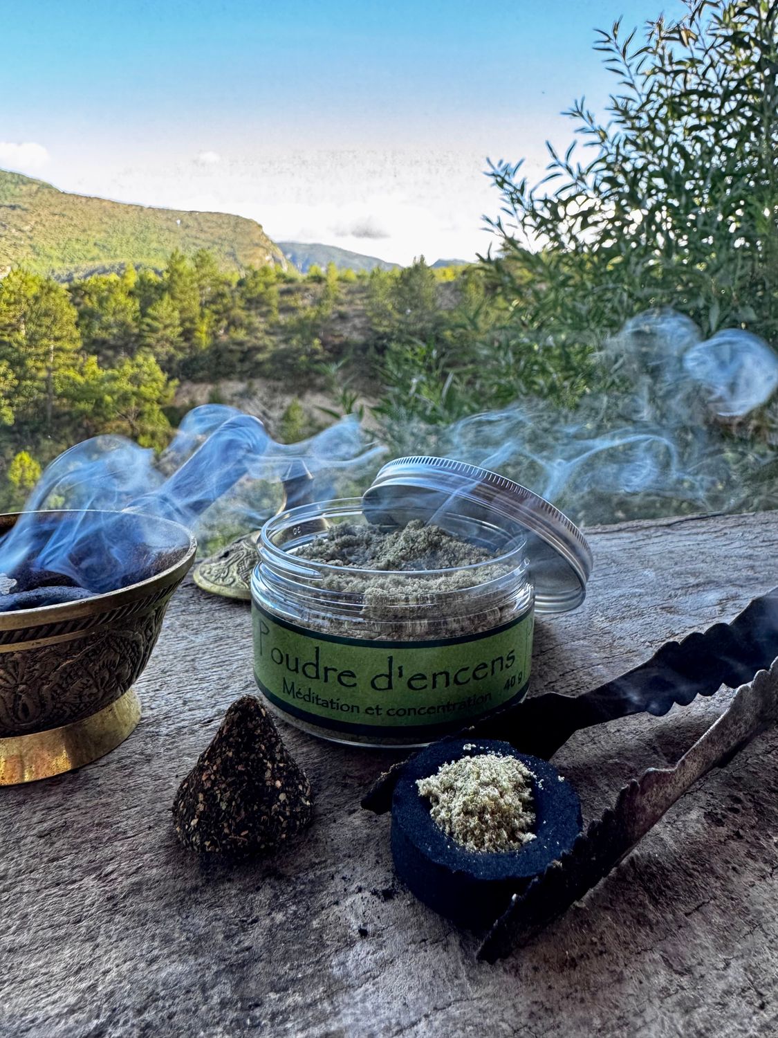 Encens naturel &quot;Méditation et concentration&quot; 40 g
