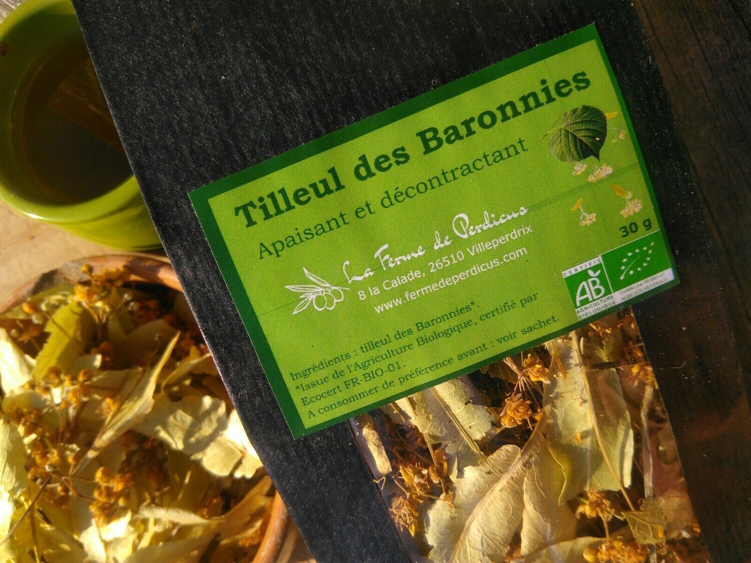 Tilleul des Baronnies BIO 30g ou 100g