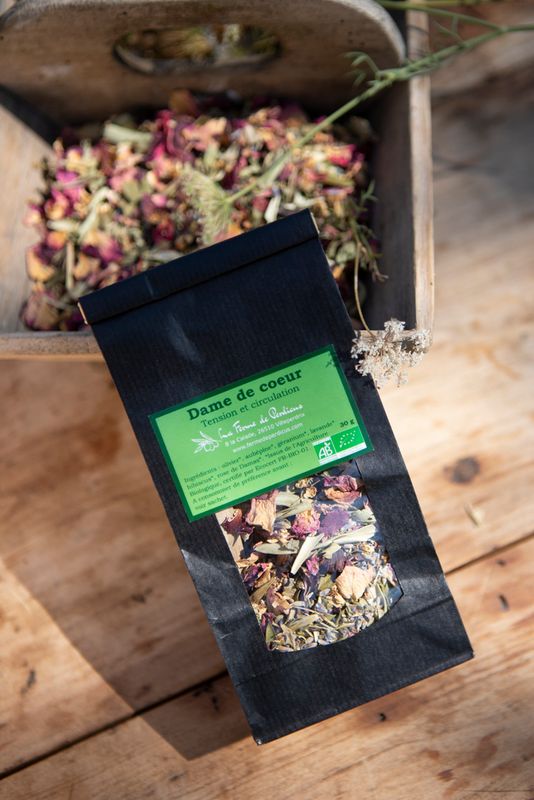 Tisane Dame de Coeur BIO 30g Tisane Dame de Coeur BIO 30g