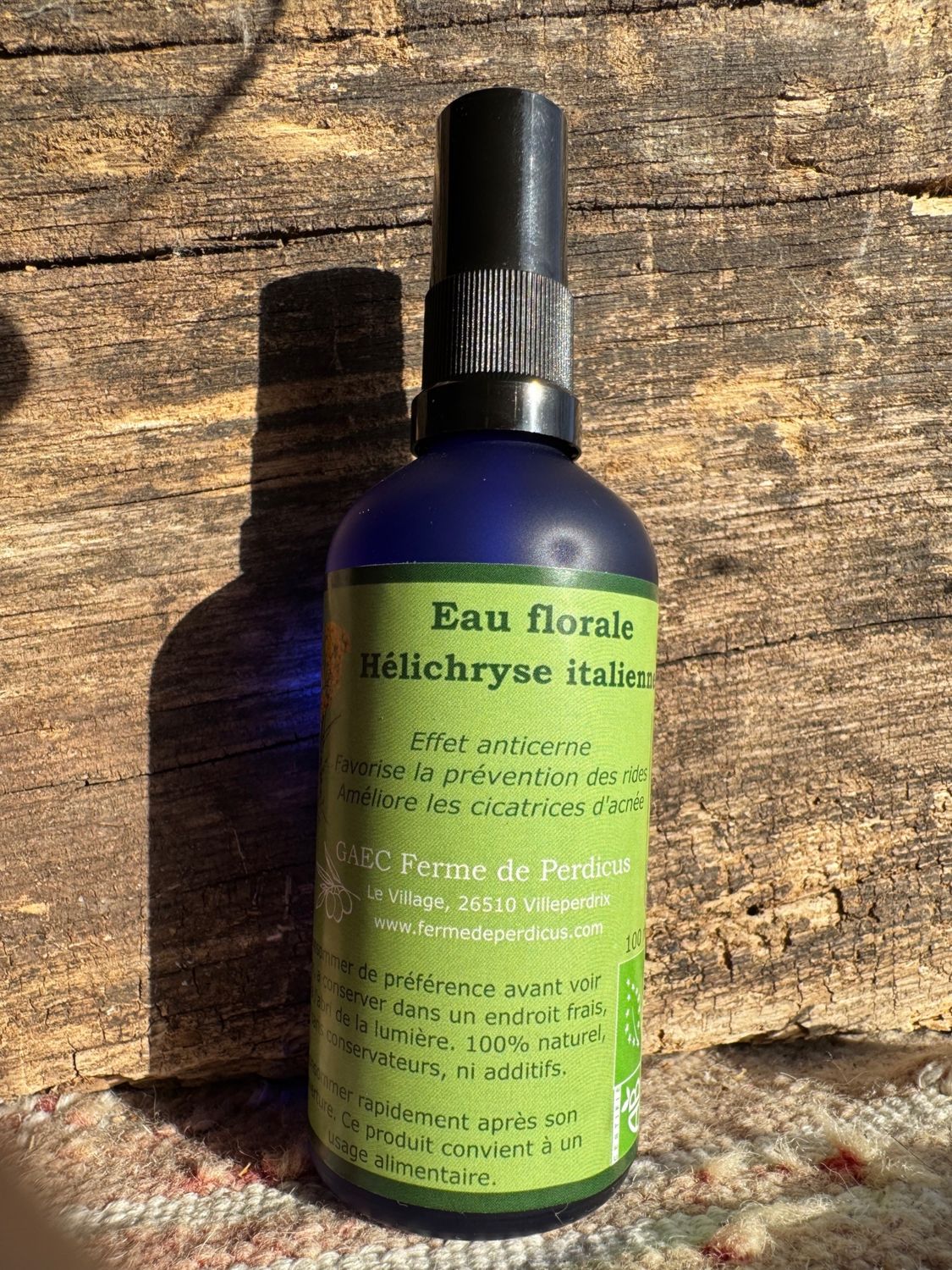 Eau florale d'Hélichryse - Immortelle BIO ( spray - 100ml )