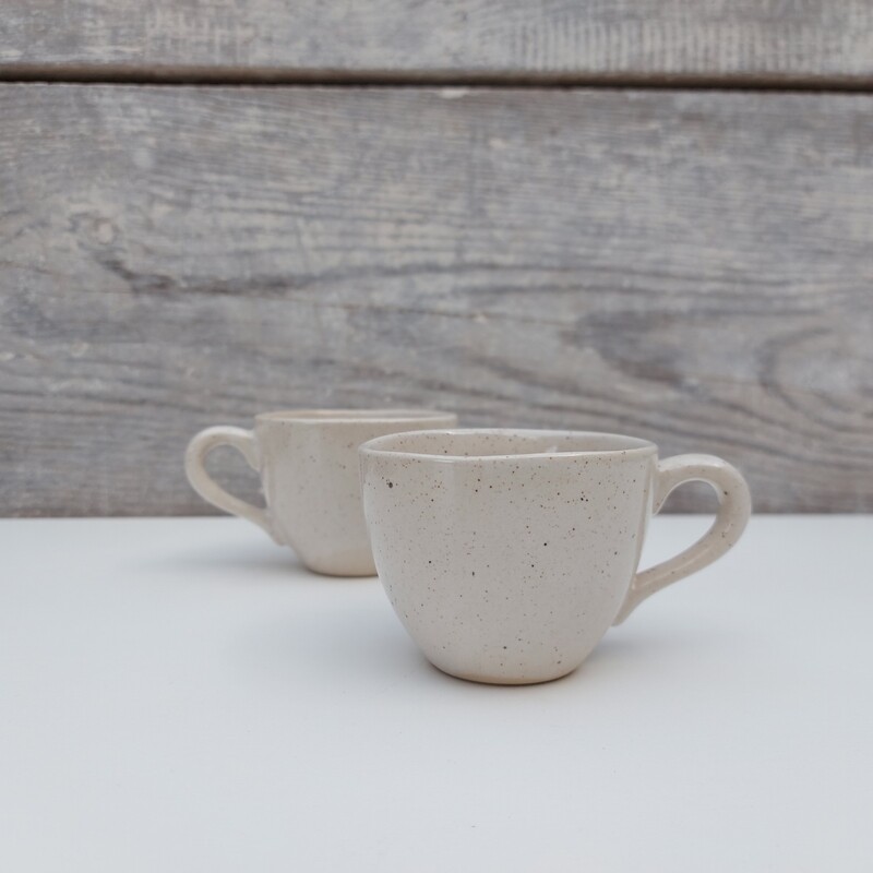 Espressotasse Brandweiß