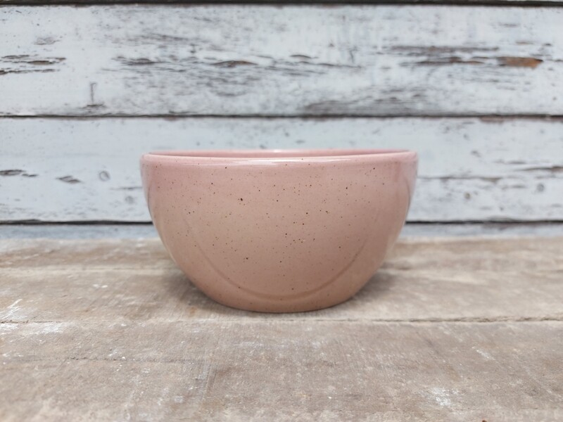 Müslischale rosa mit Spots
