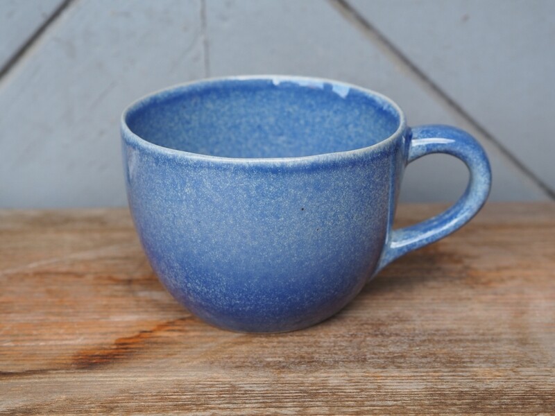 Große Tasse  Blauerin