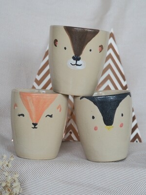 Becher "Tierische Freunde"