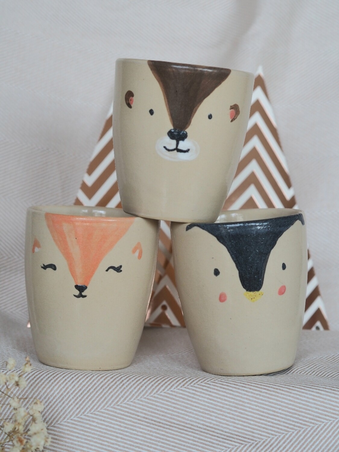 Becher "Tierische Freunde"
