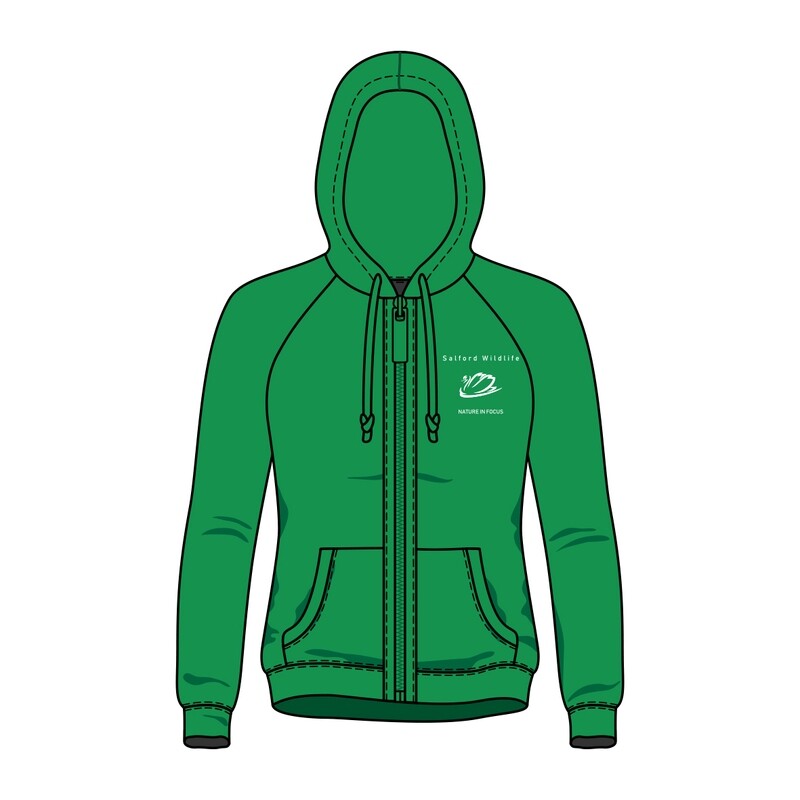 SALFORD WILDLIFE ZIP HOODIE