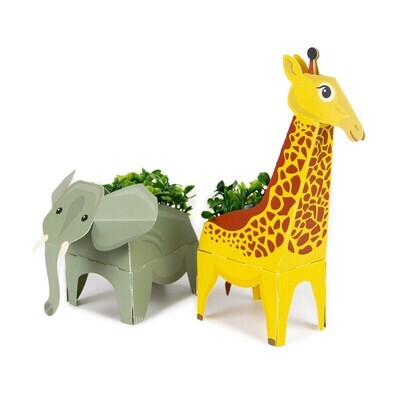Giardino pop-up - Giraffa ed elefante