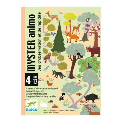 Gioco di carte Myster animo
