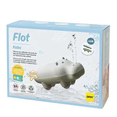 Kaba - Giocattolo da bagno ippopotamo Flot
