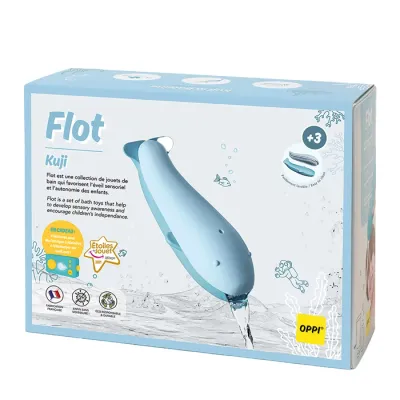 Kuji - Giocattolo da bagno balena Flot