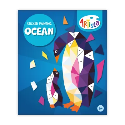 Sticker Painting - Ocean