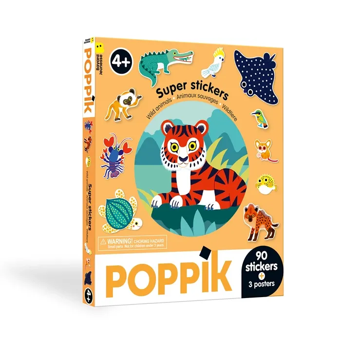 Sticker Box Animali selvatici