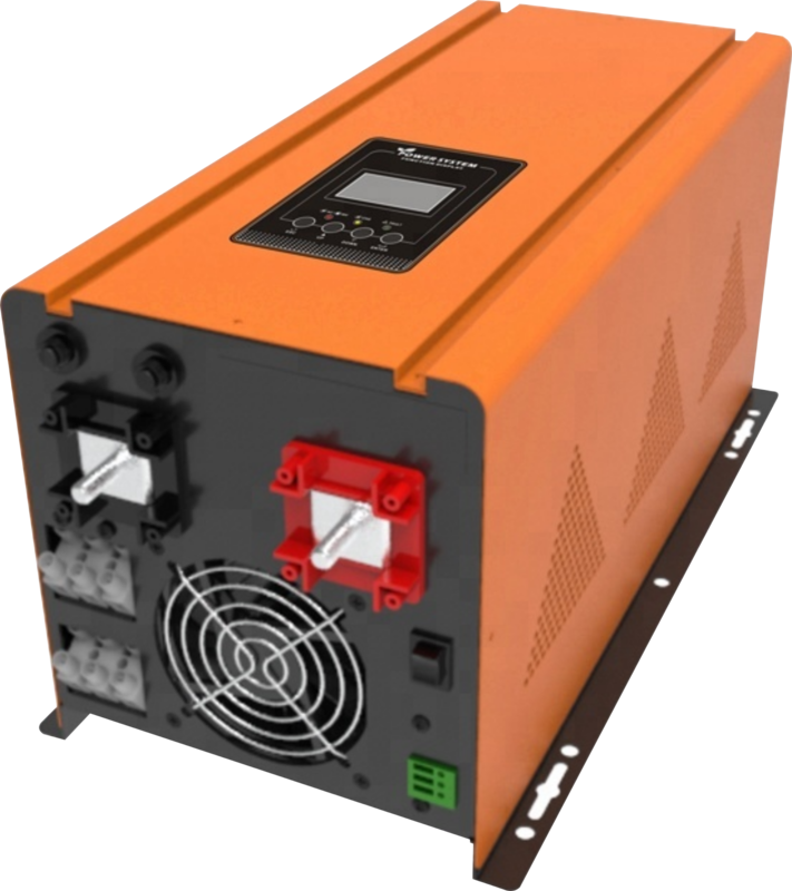 INVERSOR CARGADOR ONDA SENO PURA 2000W 24VDC-120VAC