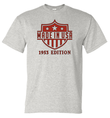 Made In USA T-Shirt - Personalized