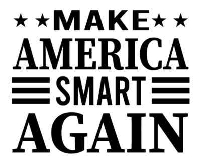 Make America Smart Again Decal