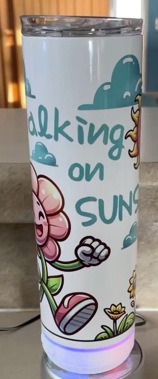 20 oz. Double Wall Stainless Tumblers with Bluetooth Speaker