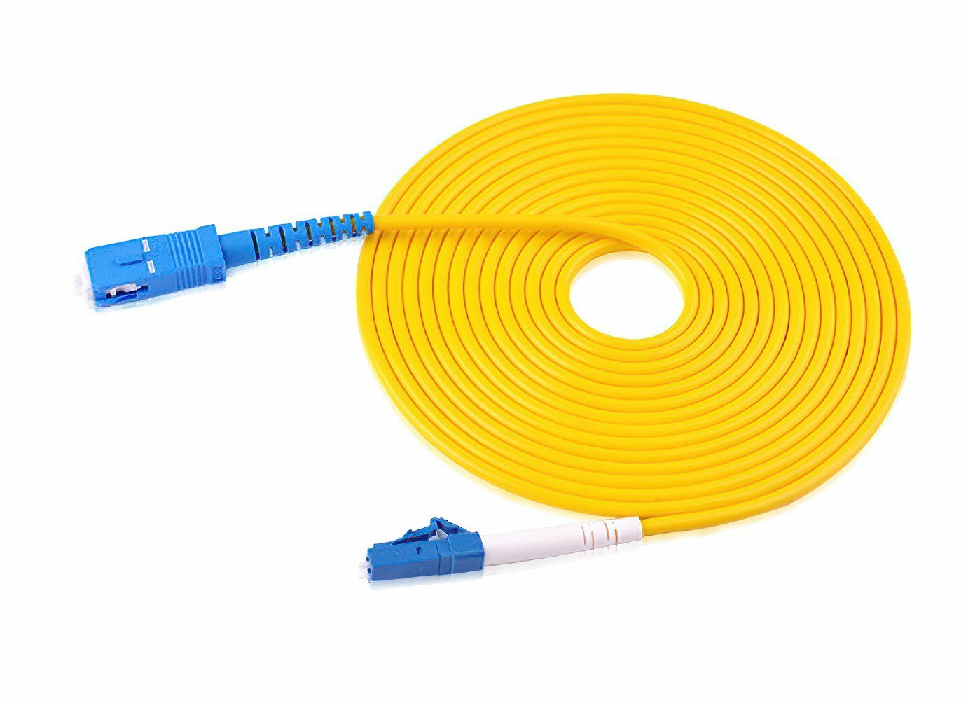 LC/UPC to SC/UPC Simplex SM Singlemode Fiber Optic Patch Cable