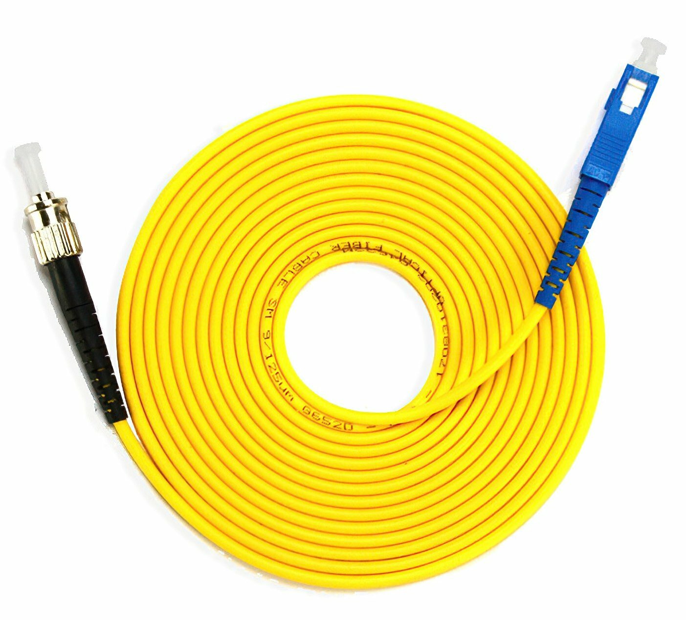 SC/UPC to ST/UPC Simplex SM Singlemode Fiber Optic Patch Cable