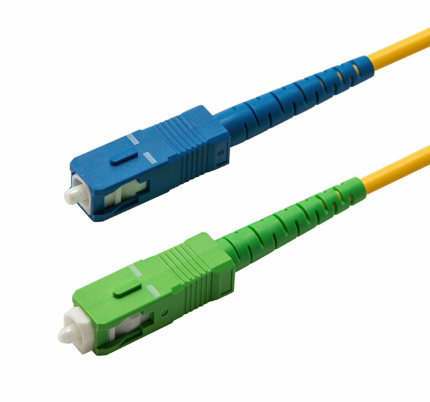 SC/APC to SC/UPC Simplex SM Singlemode Fiber Optic Patch Cable