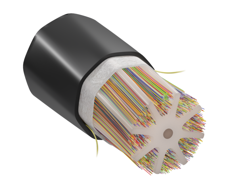 Sumitomo: Freeform Ribbon™ OSP Slotted Core Ribbon – 3456F
