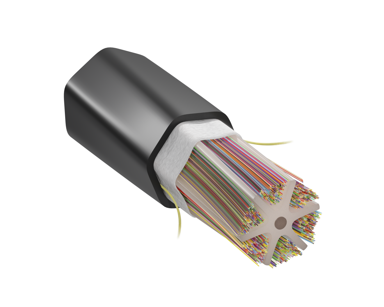 Sumitomo: Freeform Ribbon™ OSP Slotted Core Ribbon – 1728F