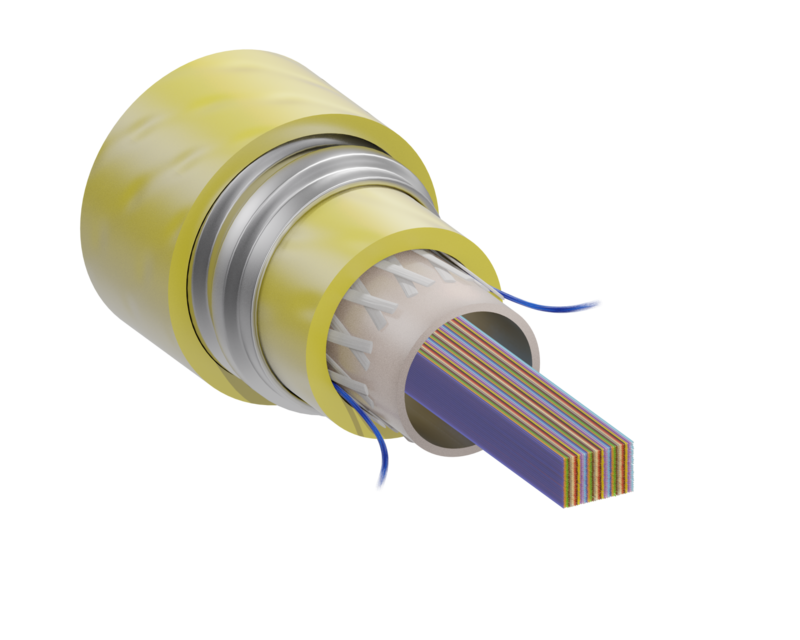 Sumitomo: Indoor Interlocking Armored Riser Ribbon Cables