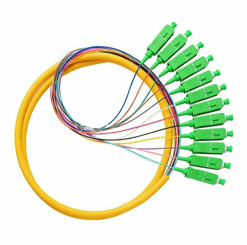 12 Fiber Singlemode 250um Bundle Pigtails