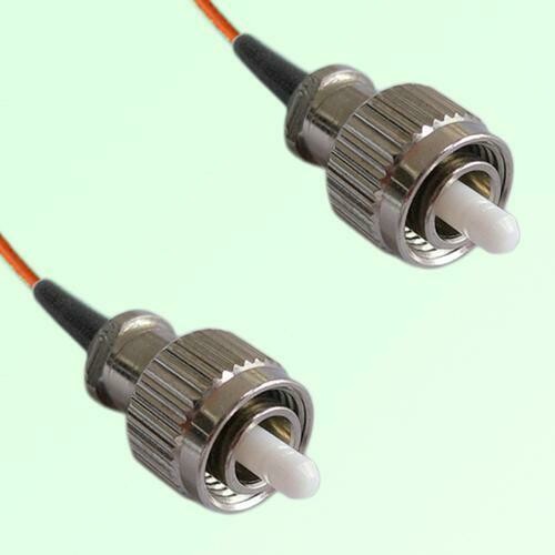 FC/PC to FC/PC Simplex OM1 Fiber Optic Patch Cable