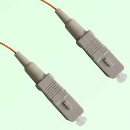 SC/PC to SC/PC Simplex OM1 Fiber Optic Patch Cable