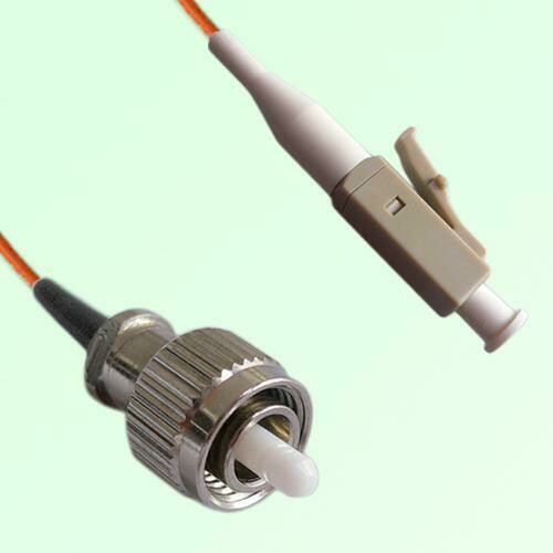 LC/PC to FC/PC Simplex OM1 Fiber Optic Patch Cable