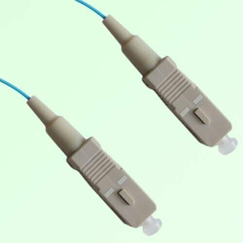 SC/PC to SC/PC Simplex OM4 Multimode Fiber Optic Patch Cable