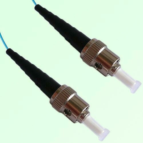 ST/PC to ST/PC Simplex OM4 Multimode Fiber Optic Patch Cable