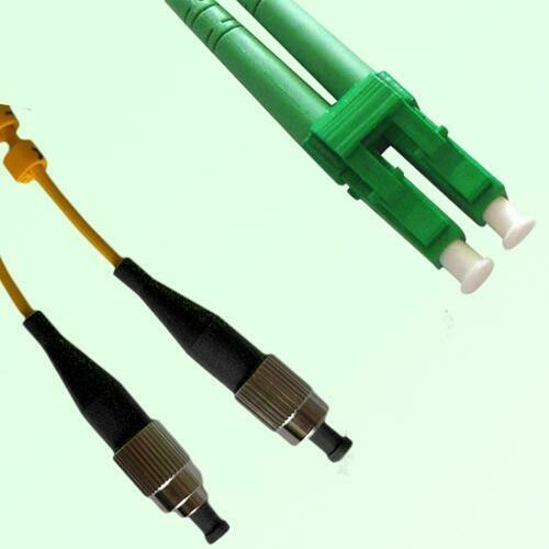 LC/APC to FC/UPC Duplex SM Singlemode Fiber Optic Patch Cable