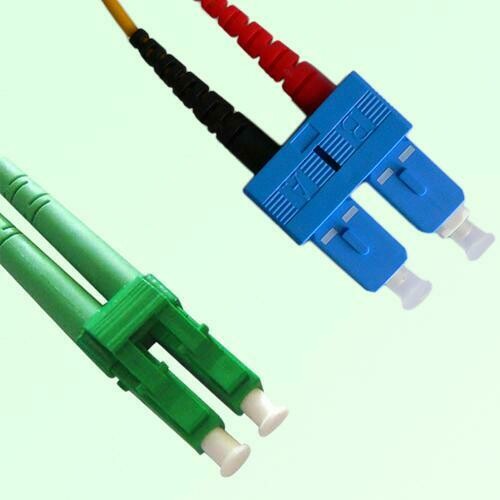 LC/APC to SC/UPC Duplex SM Singlemode Fiber Optic Patch Cable