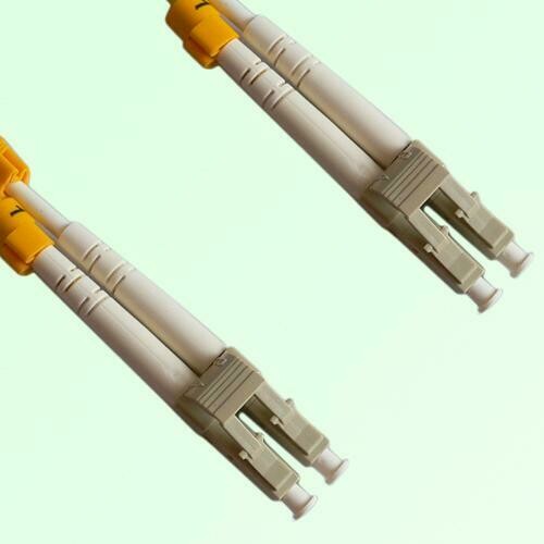 LC/PC to LC/PC Duplex OM1 Multimode Fiber Optic Patch Cable