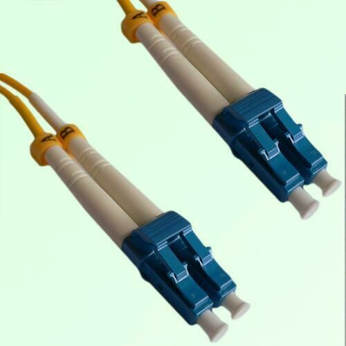 LC/UPC to LC/UPC Duplex SM Singlemode Fiber Optic Patch Cable