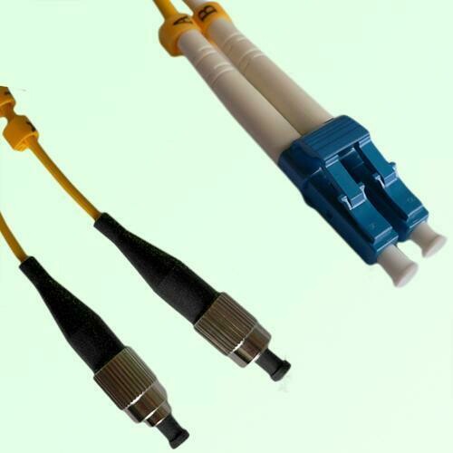 LC/UPC to FC/PC Duplex SM Singlemode Fiber Optic Patch Cable