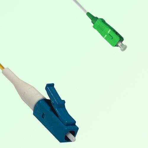 LC/UPC to SC/APC Simplex SM Singlemode Fiber Optic Patch Cable