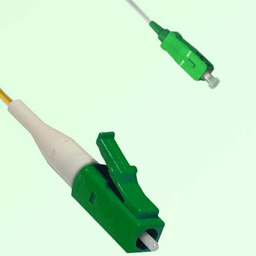 LC/APC to SC/APC Simplex SM Singlemode Fiber Optic Patch Cable