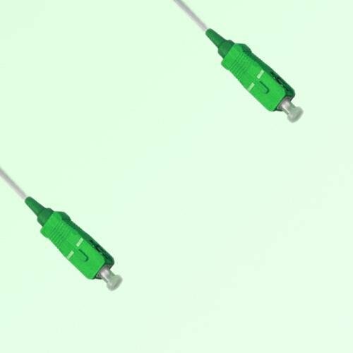 SC/APC to SC/APC Simplex SM Singlemode Fiber Optic Patch Cable