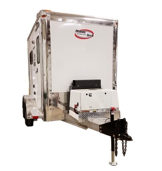 6x10 Fiber Optic Splicing Trailer